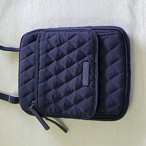 Vera Bradley Quilted Navy Blue Crossbody Bag